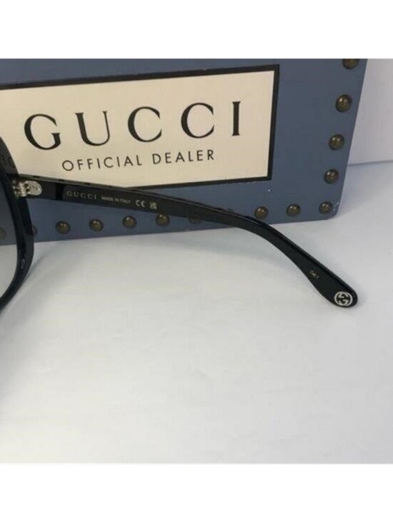 ? - New Authentic Gucci Sunglasses GG0472S 001 Black Light Grey Gradient main image 5